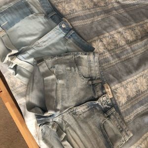 Pacsun Super Stretch Shortie Bundle shorts